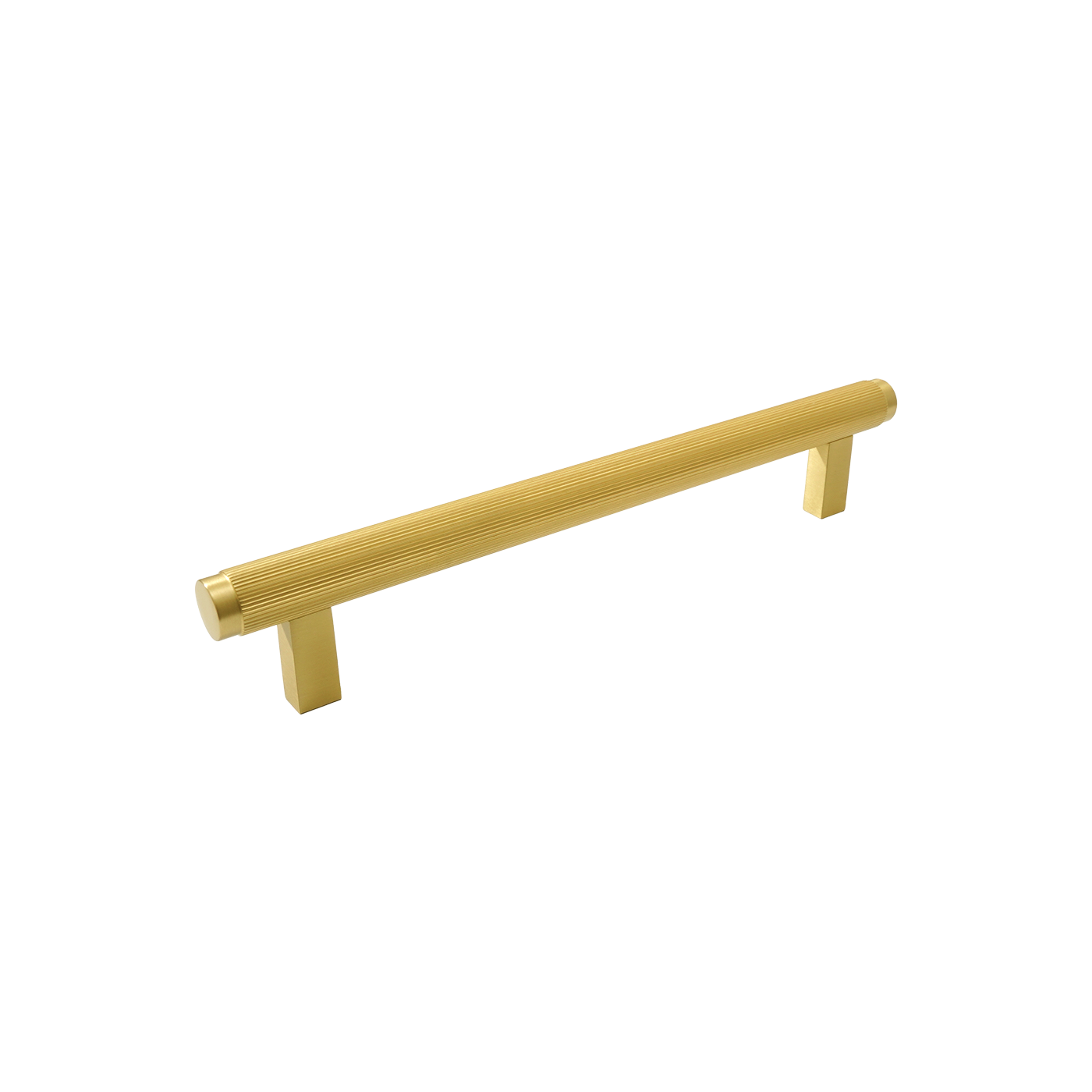 Momo Bellevue Lined Bar Pull Solid Brass 160mm