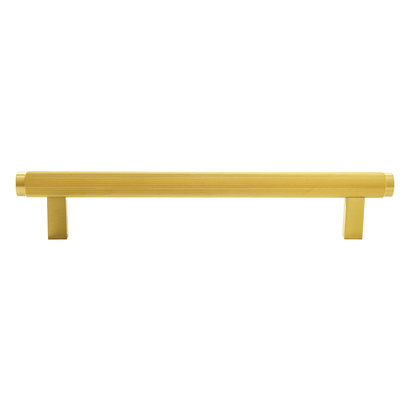 Momo Bellevue Lined Bar Pull Solid Brass 160mm