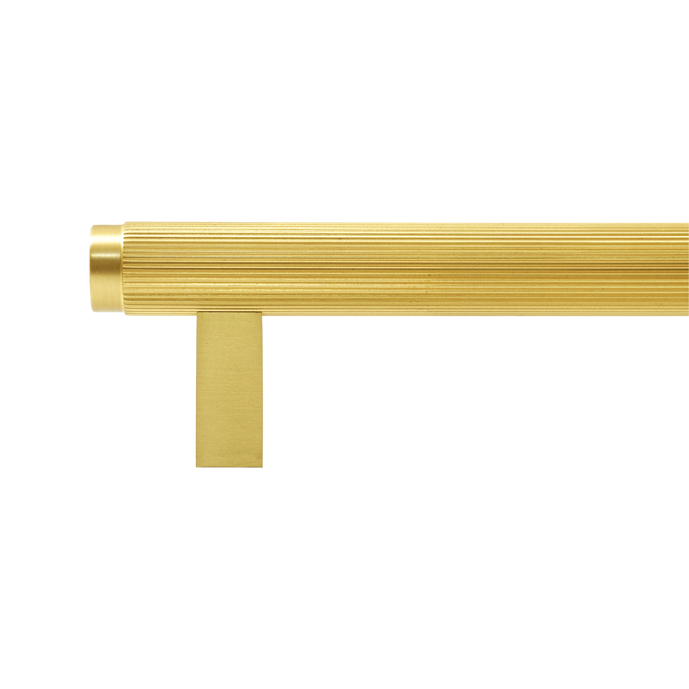 Momo Bellevue Lined Bar Pull Solid Brass 160mm