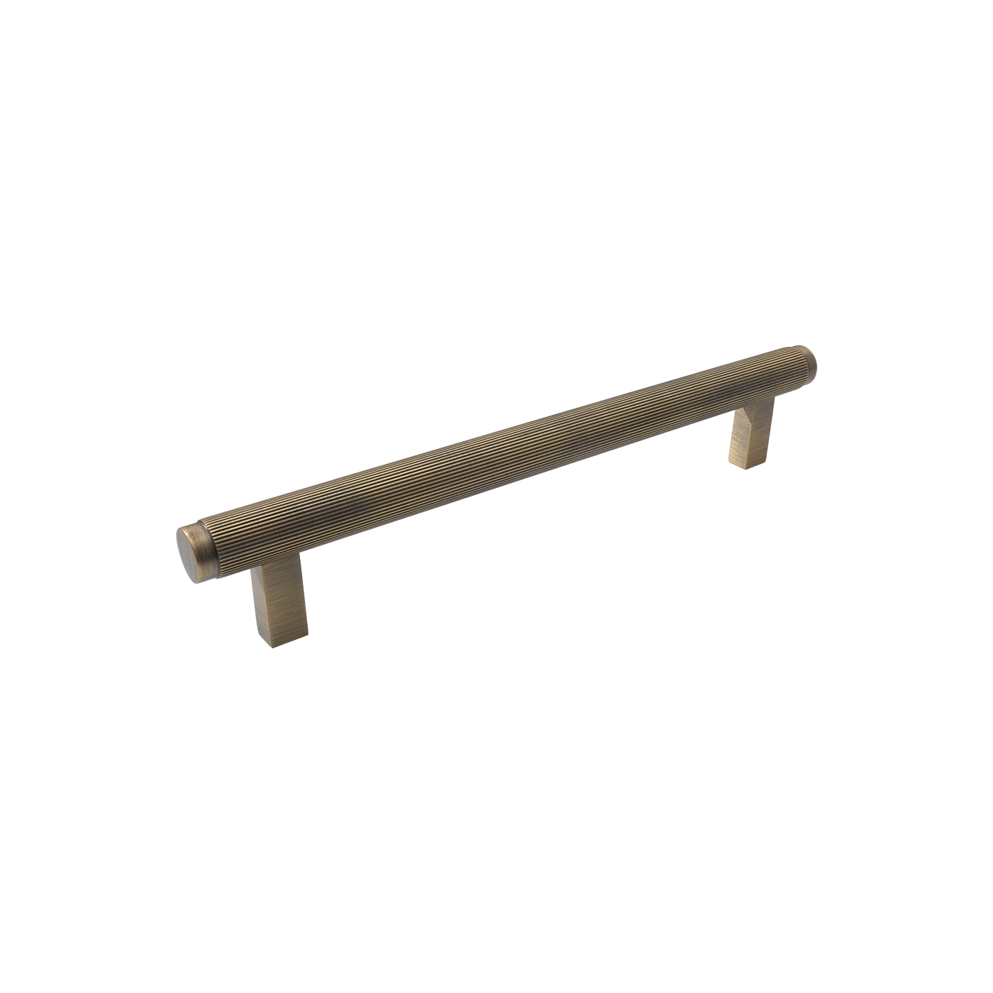 Momo Bellevue Lined Bar Pull Solid Brass 160mm