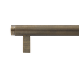 Momo Bellevue Lined Bar Pull Solid Brass 160mm