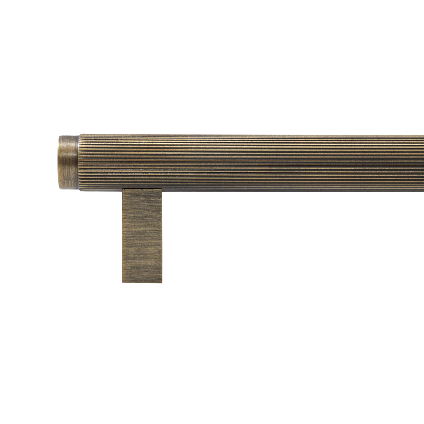 Momo Bellevue Lined Bar Pull Solid Brass 160mm