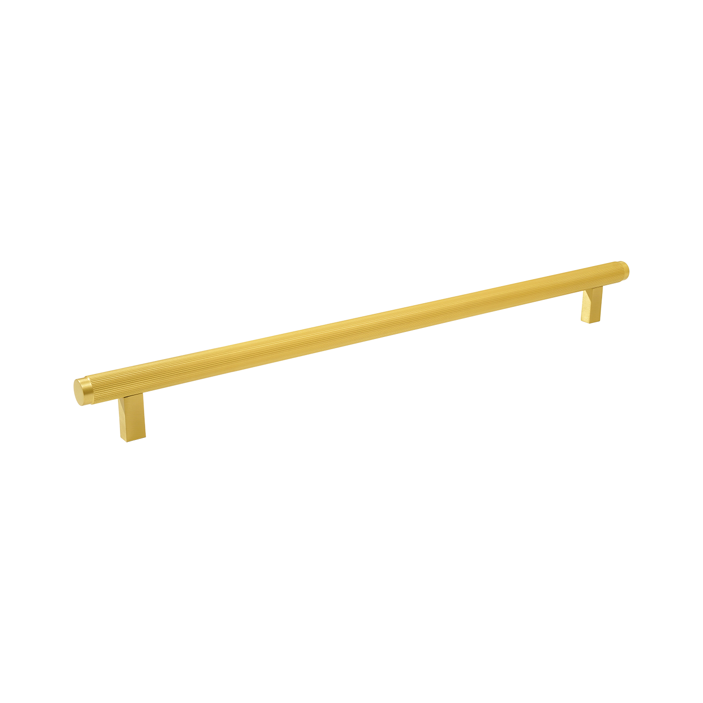 Momo Bellevue Lined Bar Pull Solid Brass 320mm