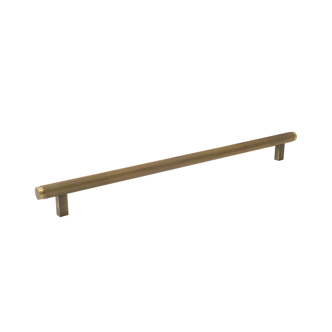 Momo Bellevue Lined Bar Pull Solid Brass 320mm