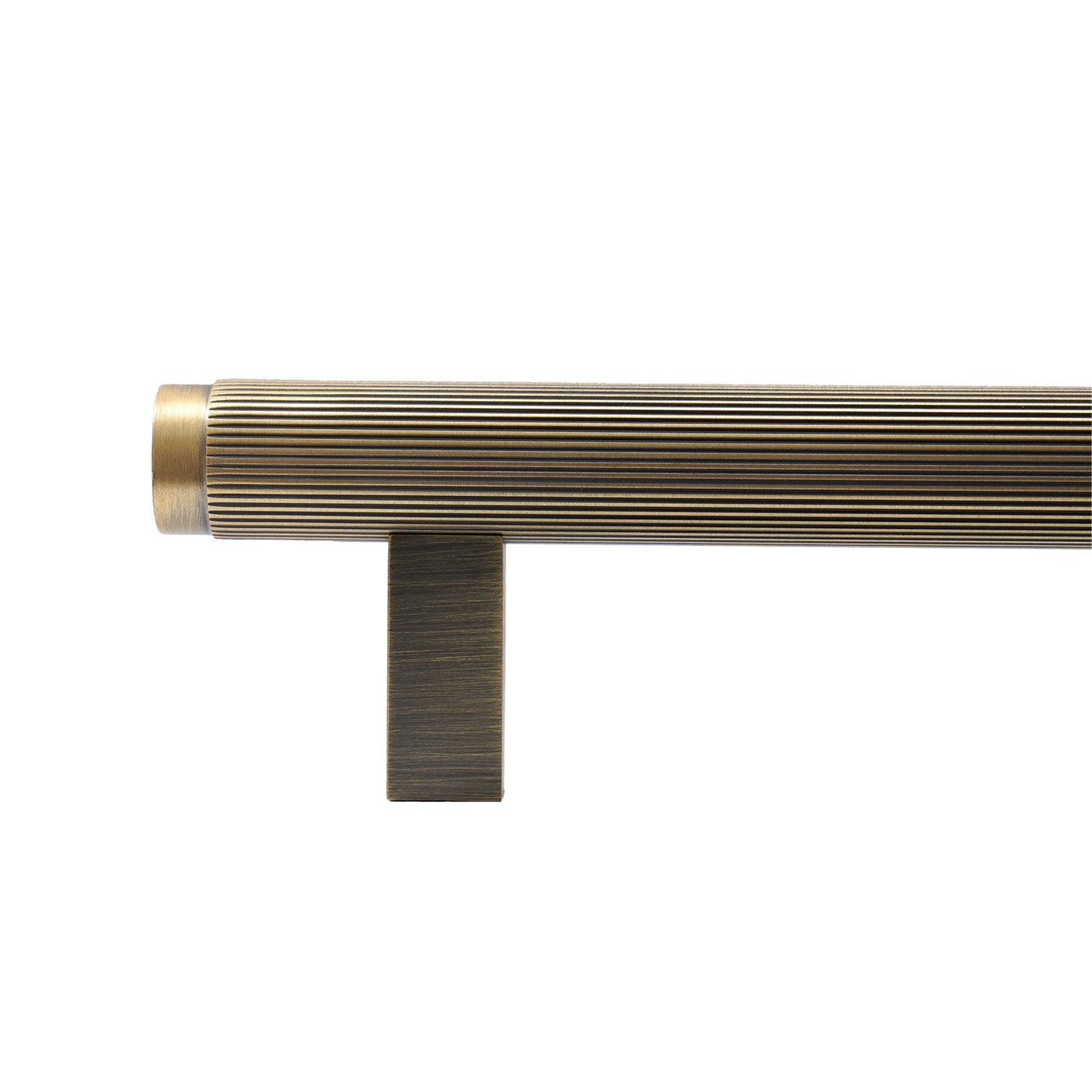 Momo Bellevue Lined Bar Pull Solid Brass 320mm