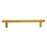 Momo Bellevue Plain Bar Pull Solid Brass 160mm
