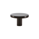 Momo Como Knob 41mm in Matt Black - side profile view