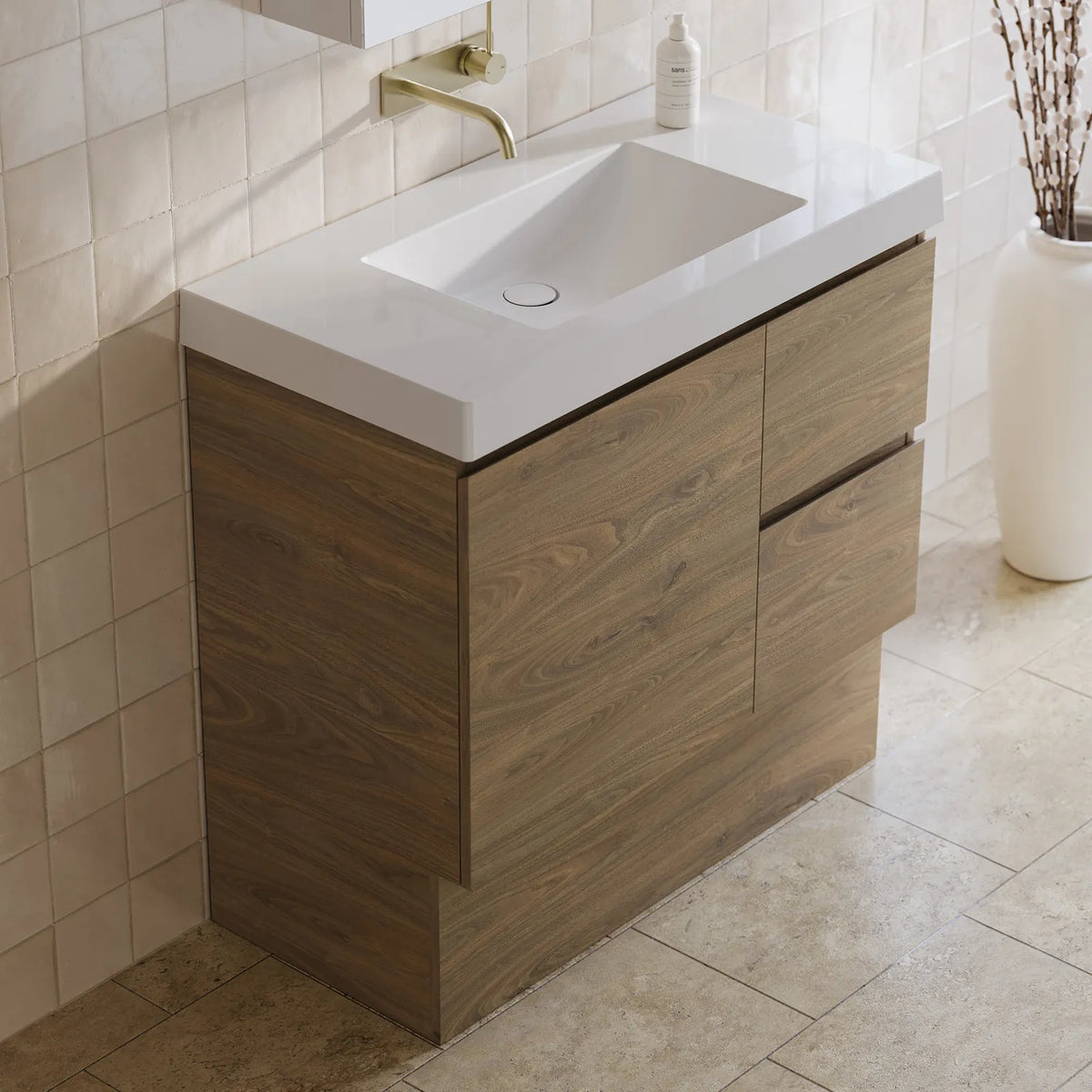 Timberline Carlo Vanity 1500mm Double Bowl