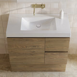 Timberline Carlo Vanity 900mm Centre Bowl