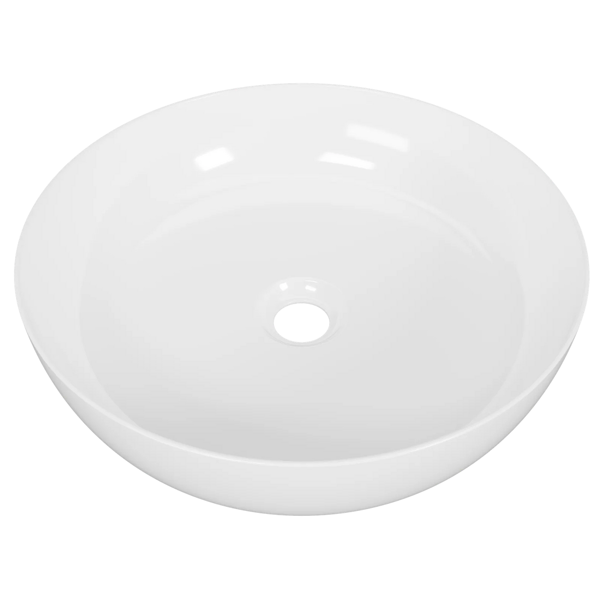 Timberline Chase Above Counter Basin 400mm Gloss White - image 2