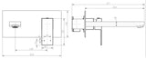 Chao Mini Wall Combination - Matte Black