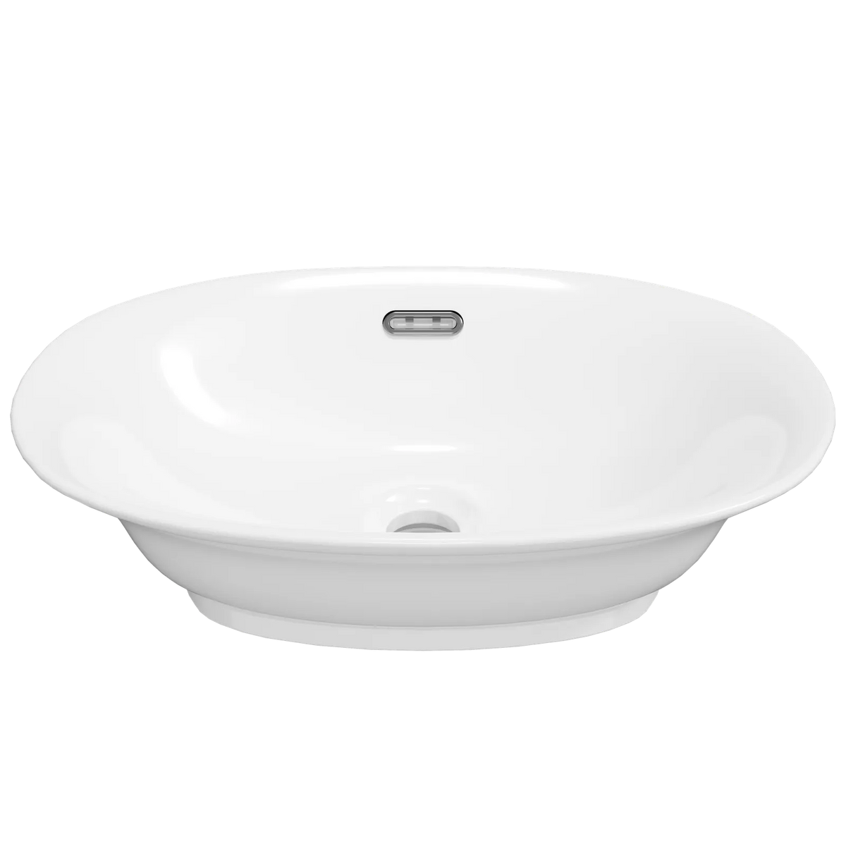 Timberline Clyde Above Counter Basin 460mm Gloss White