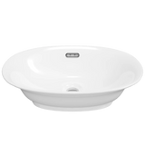 Timberline Clyde Above Counter Basin 460mm Gloss White
