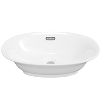 Clyde Above Counter Basin 460mm Gloss White – Gloss White