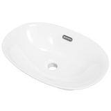 Timberline Clyde Above Counter Basin 460mm Gloss White - image 2