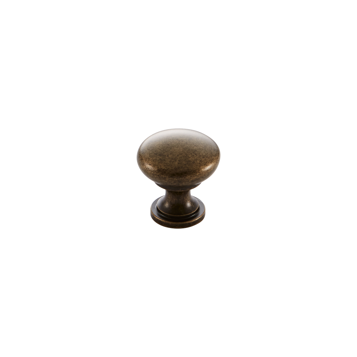 Momo Florencia Plain Knob 29mm in Antique Brass - full product view