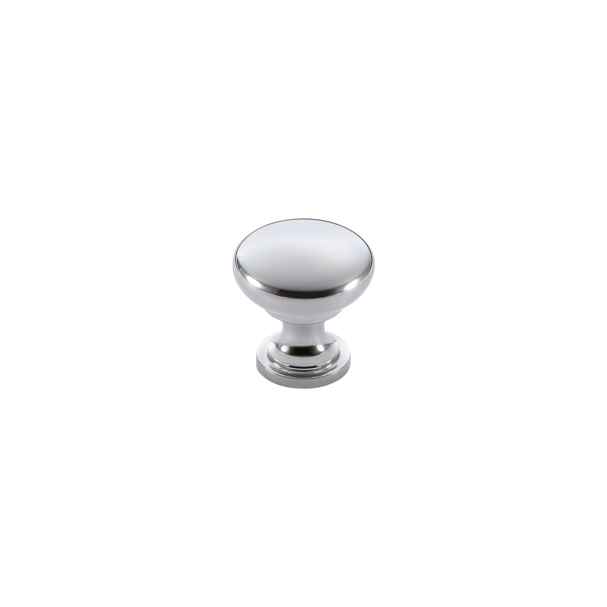 Momo Florencia Plain Knob 29mm in Chrome Plated - close-up detail view