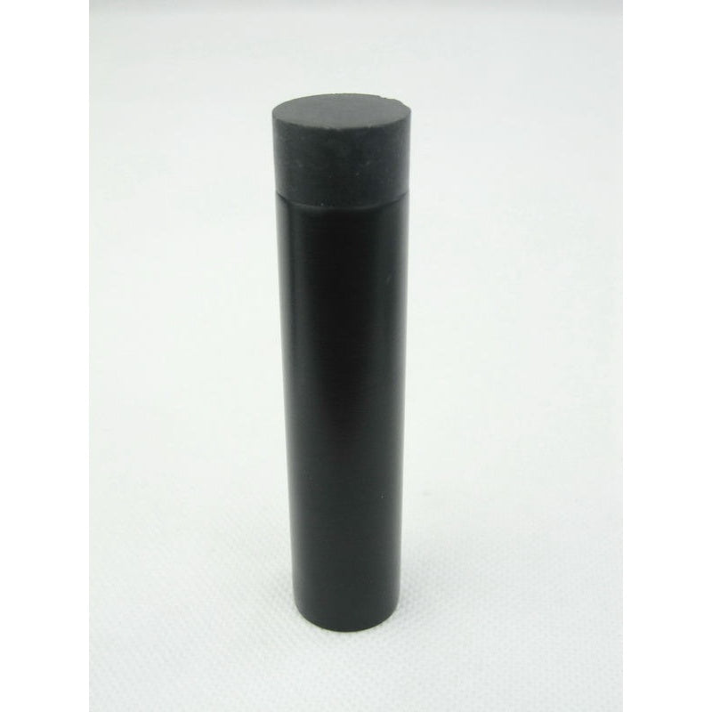 Cylinder Door Stop 85mm Matt Black