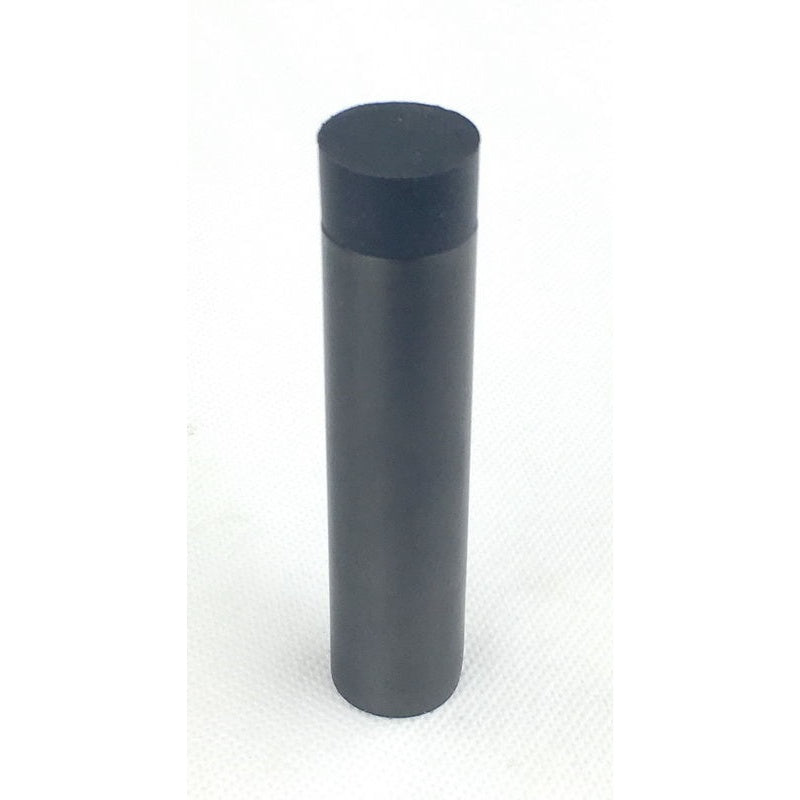 Cylinder Door Stop 85mm Satin Black Nickel