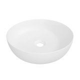 Timberline Chase Above Counter Basin 400mm Matte White