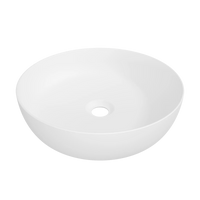 Chase Above Counter Basin 400mm Matte White – Matte White
