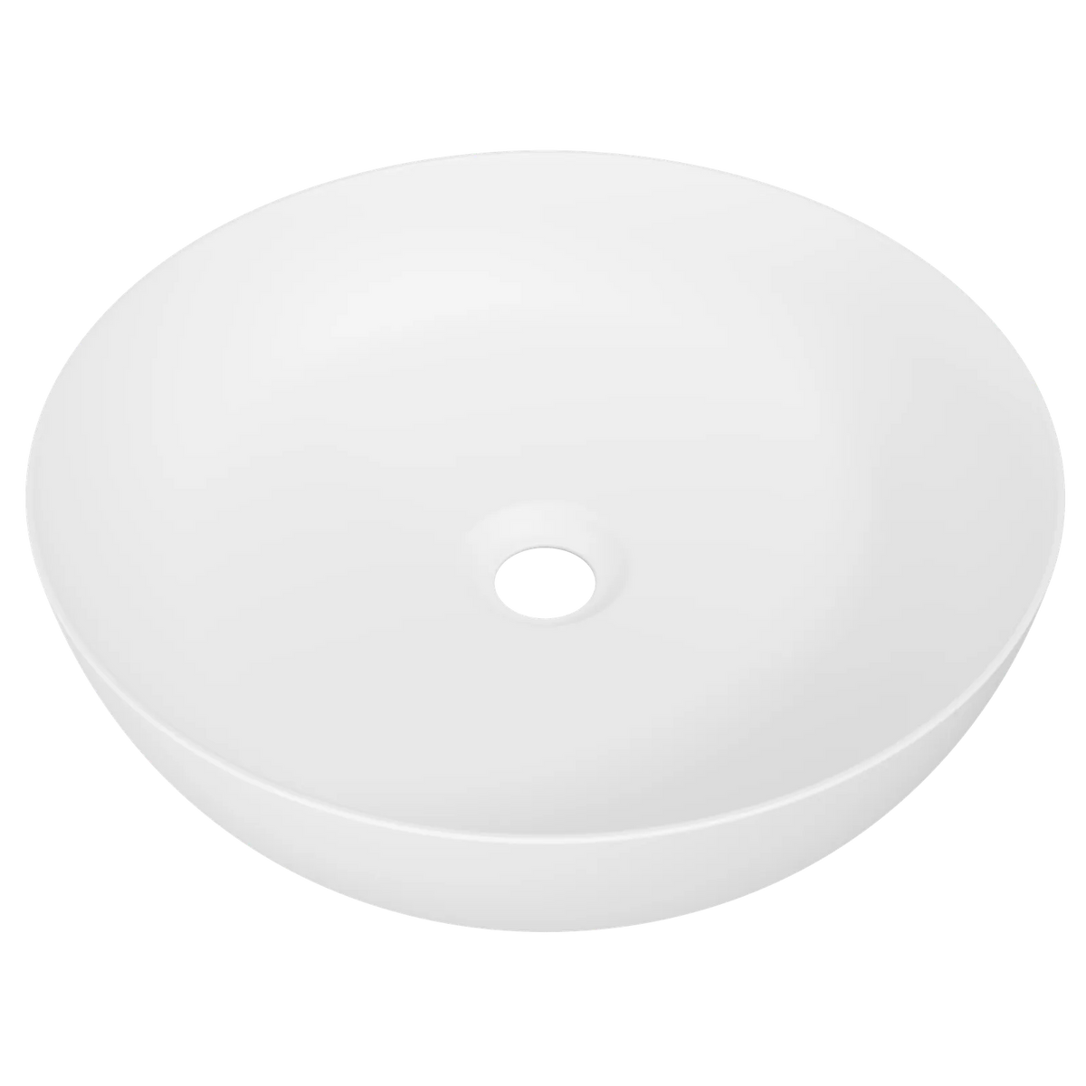 Timberline Chase Above Counter Basin 400mm Matte White - image 2