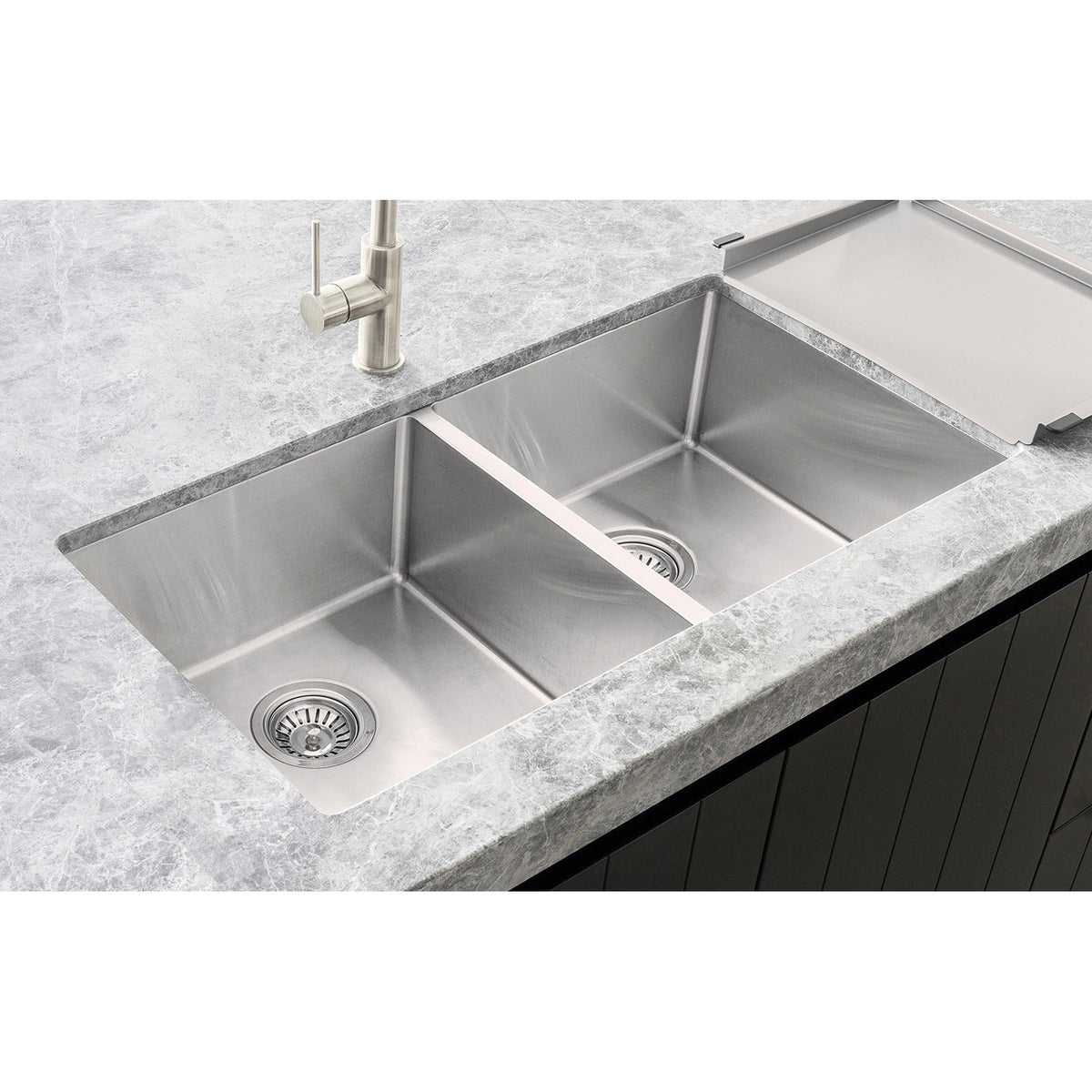 Dish Draining Tray - Brushed Nickel