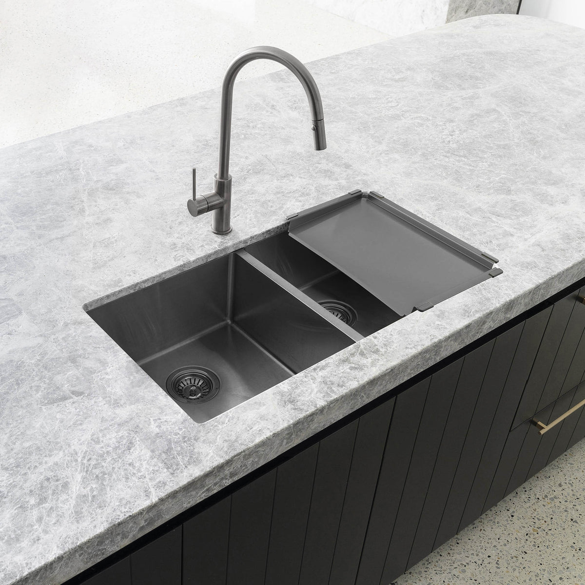 Dish Draining Tray - full product view, kitchen sink accessory