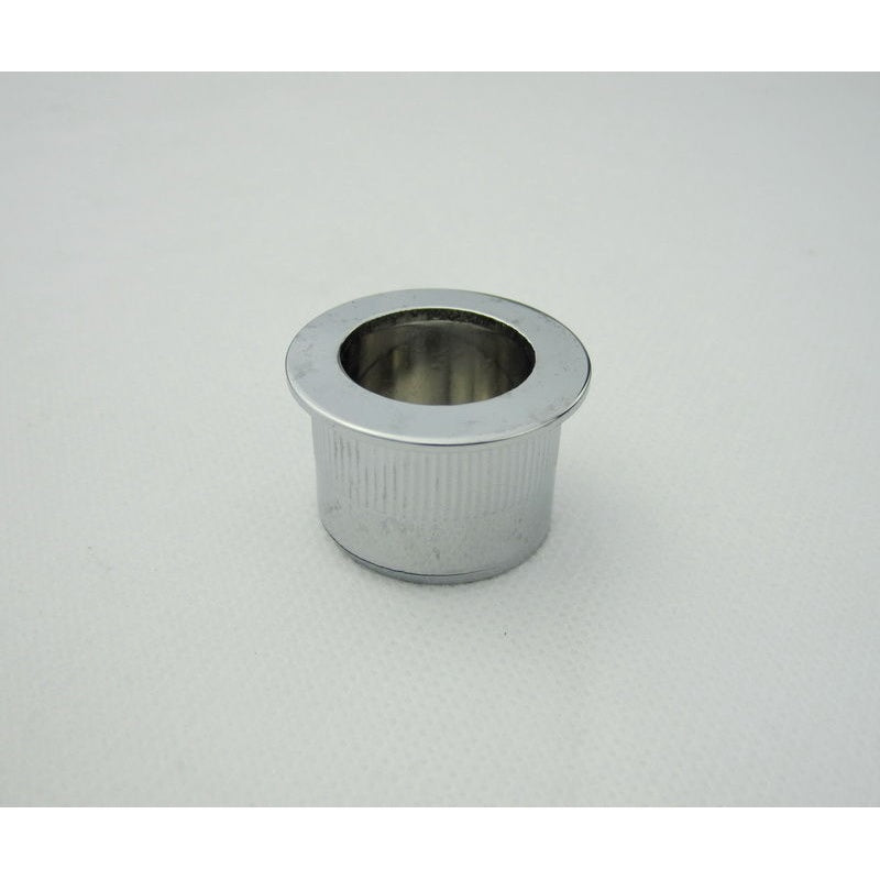 Door Edge Finger Pull - Polished Chrome