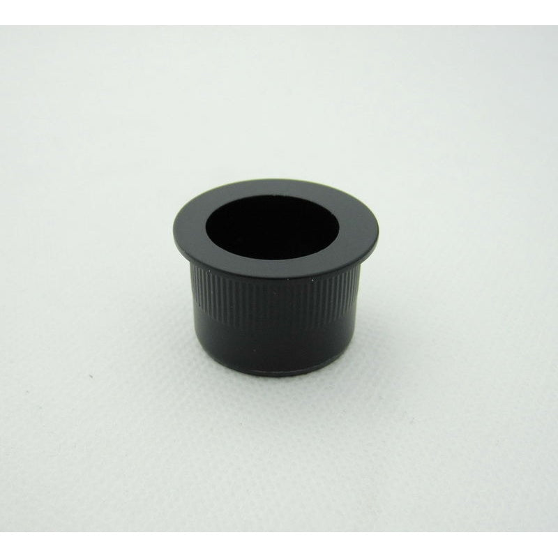 Door Edge Finger Pull - Matt Black