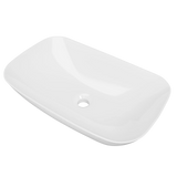 Timberline Delilah Above Counter Basin 590mm Gloss White - image 2