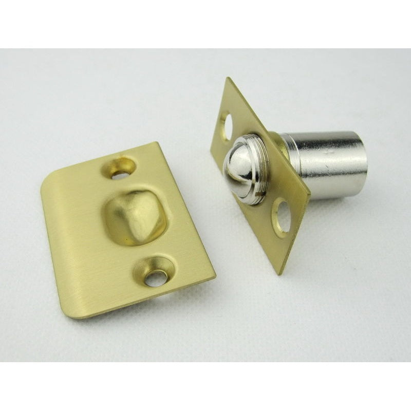 Ball Catch Adjustable -Polished Brass