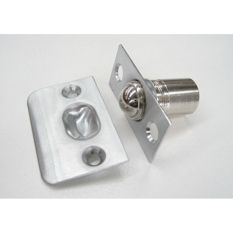 Ball Catch Adjustable -Satin Chrome
