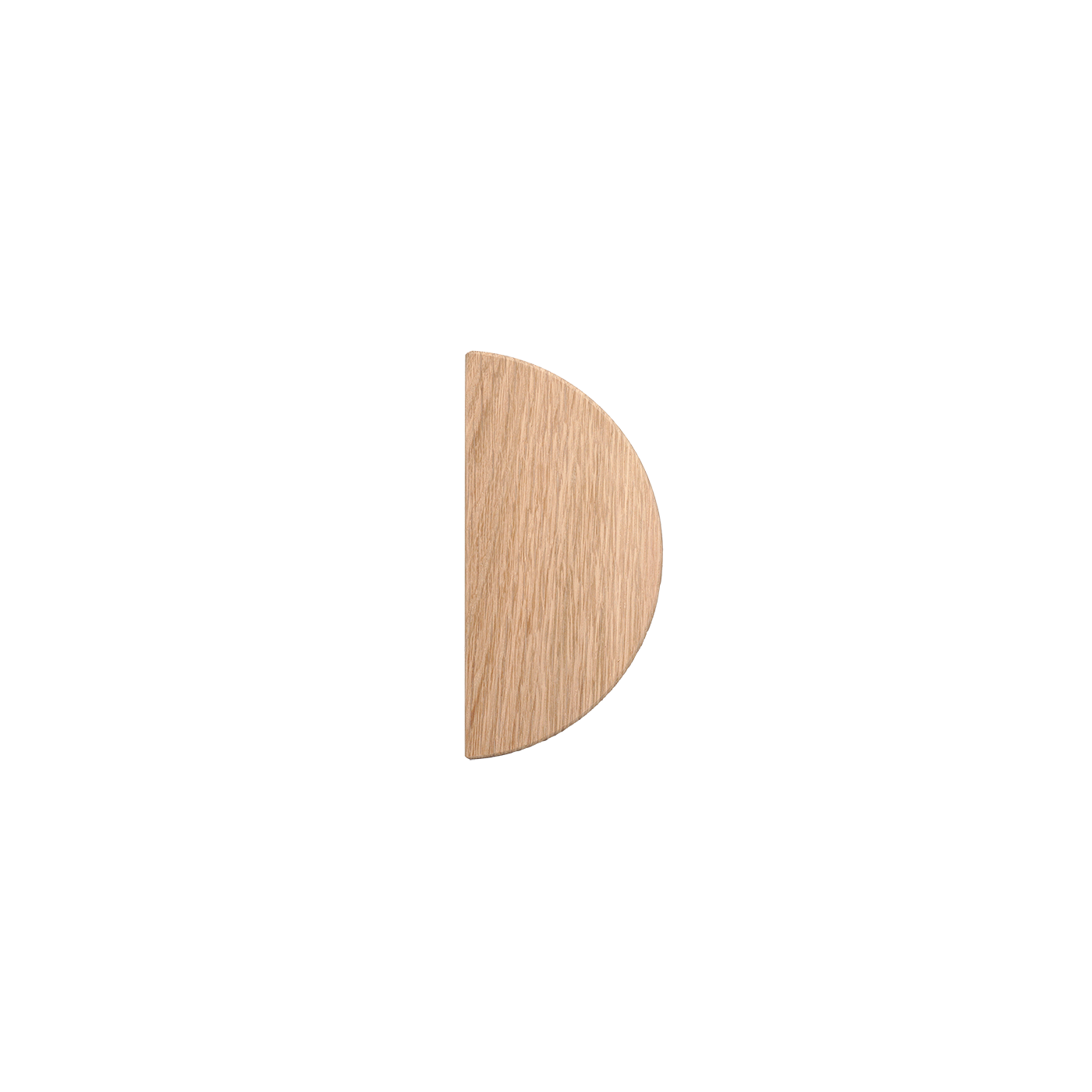Momo Daintree Half Round 150mm In Raw American Oak