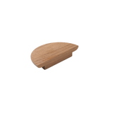 Momo Daintree Half Round 200mm In Raw American Oak