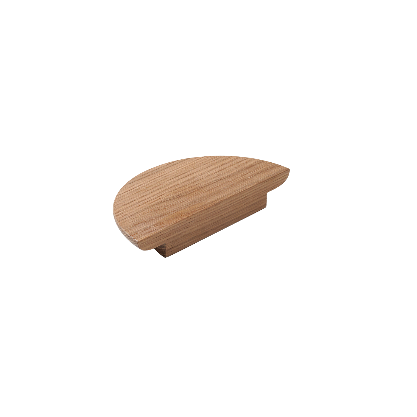 Momo Daintree Half Round 200mm In Raw American Oak