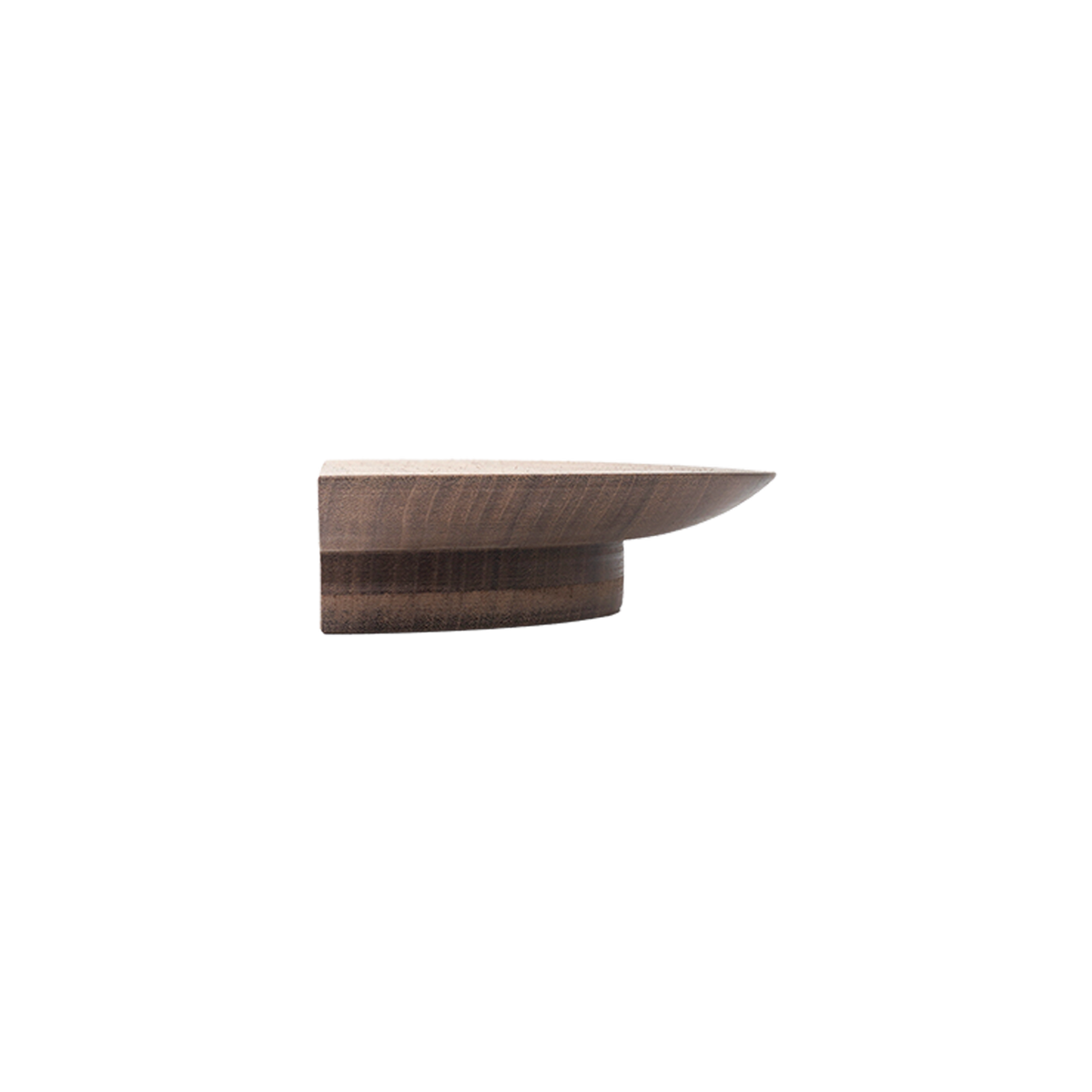 Momo Daintree Half Round 200mm In Raw Walnut - angled product view