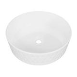 Timberline Diamond Above Counter Basin 360mm Gloss White - image 2