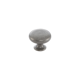 Momo Duke Round Knob 31mm - front view, cabinet hardware