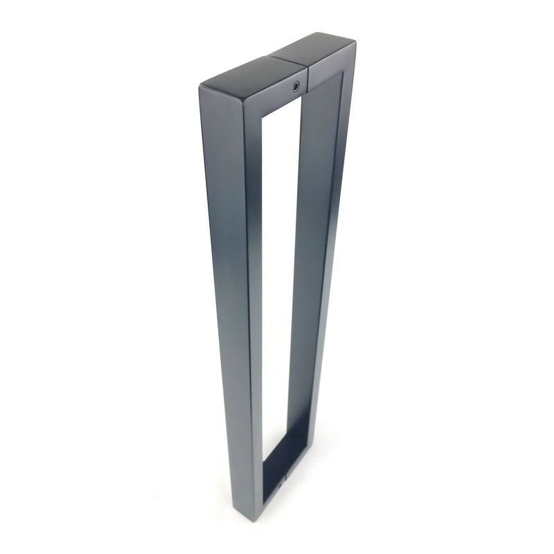 Door Pull Matt Black 450x30x15mm, 600x30x15mm
