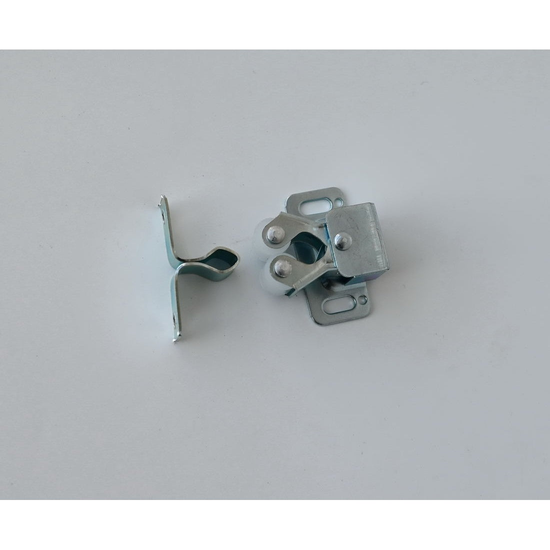 Double Roller Catch - Zinc Plate