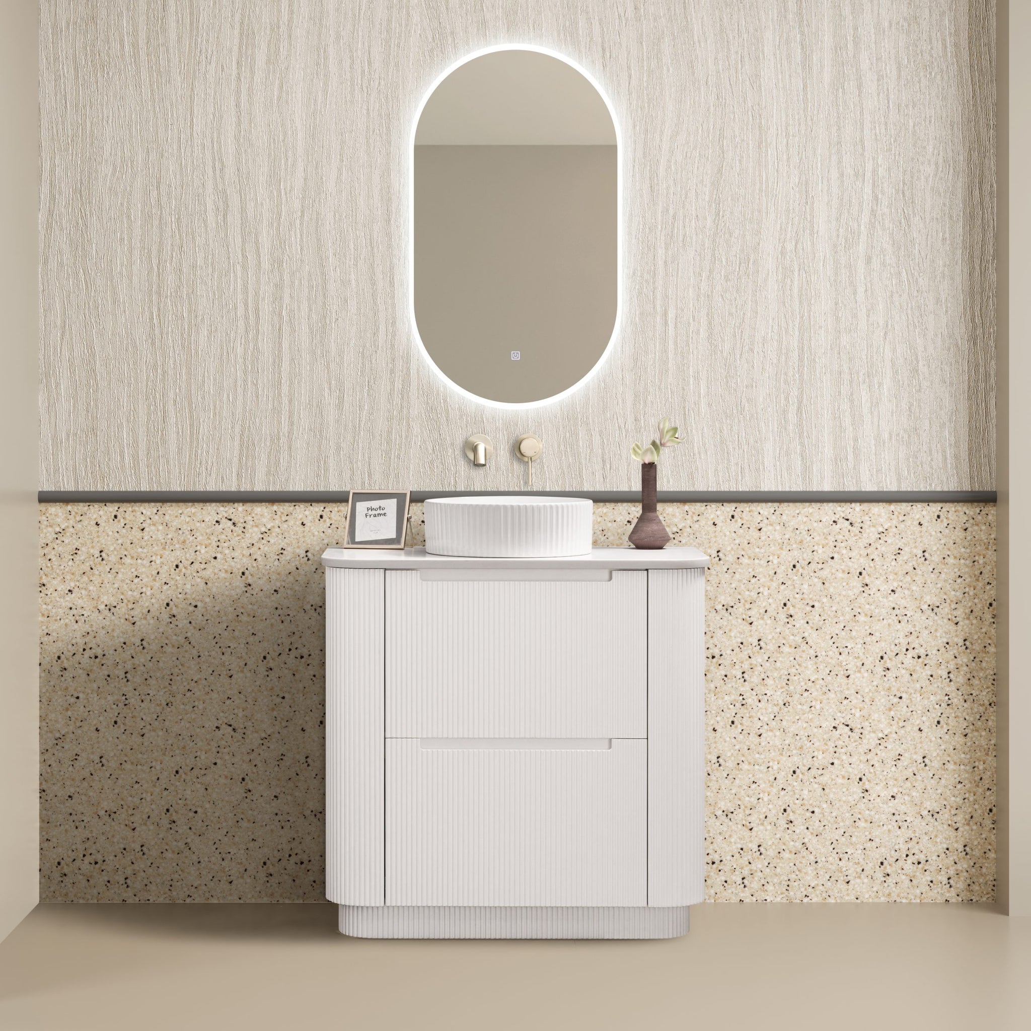 Almere 900mm Freestanding Vanity
