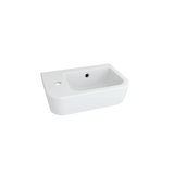 Dublin Compact Wall Hung Basin With Tap Landing