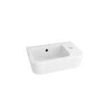 Dublin Compact Wall Hung Basin With Tap Landing
