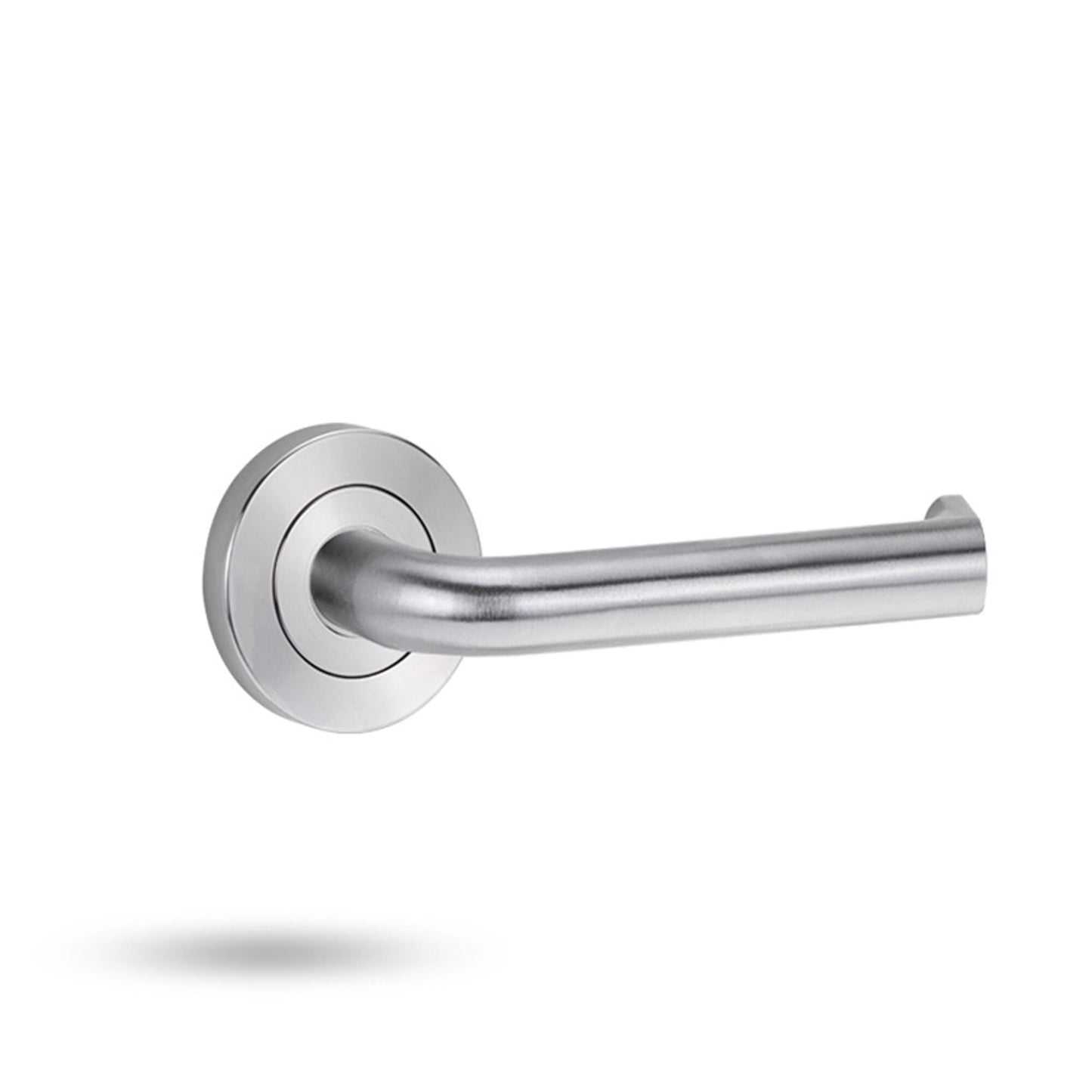 SYMPHONY EXT ROUND ROSE HALF SET & LEVER 102 Satin Chrome