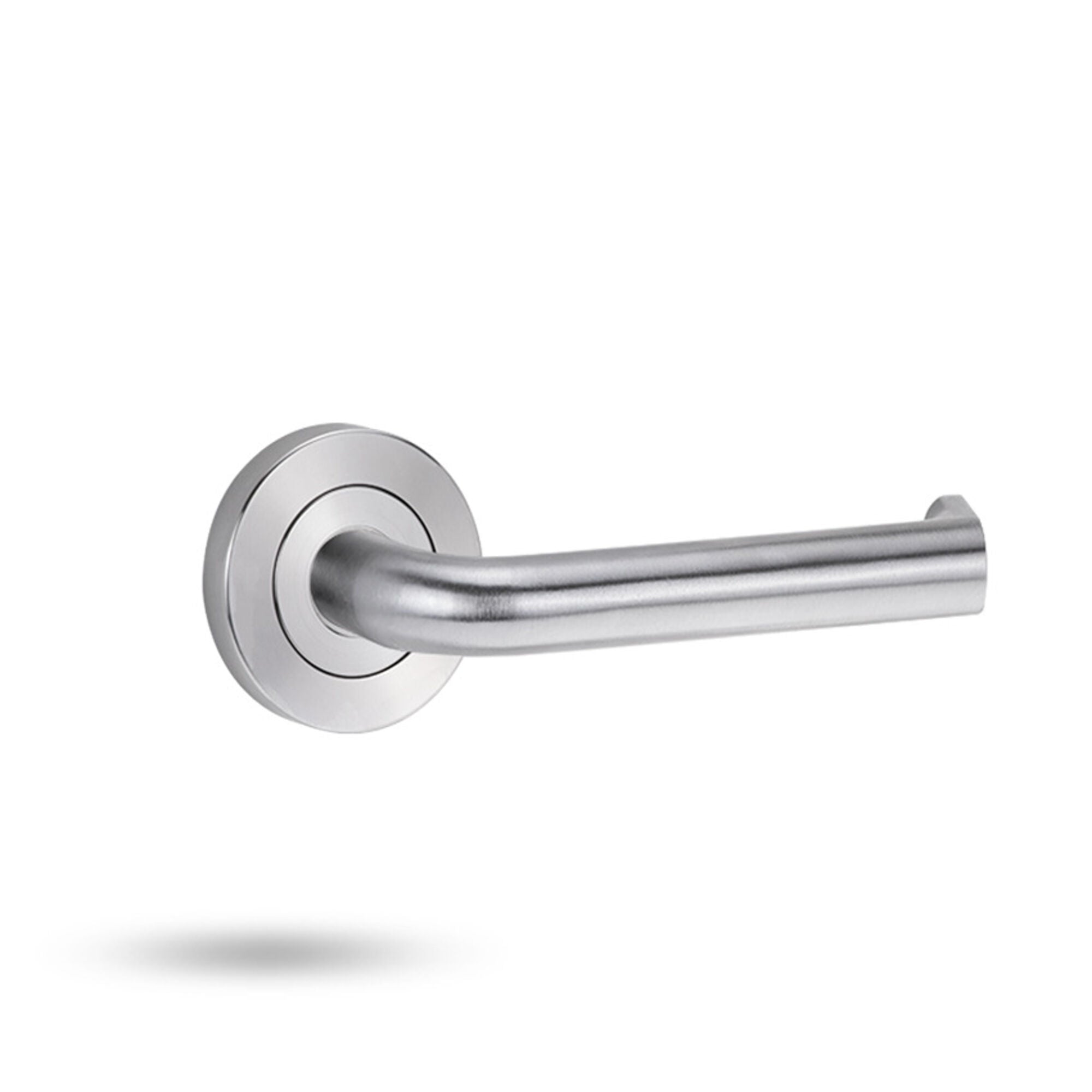 SYMPHONY EXT ROUND ROSE HALF SET & LEVER 102 Satin Chrome