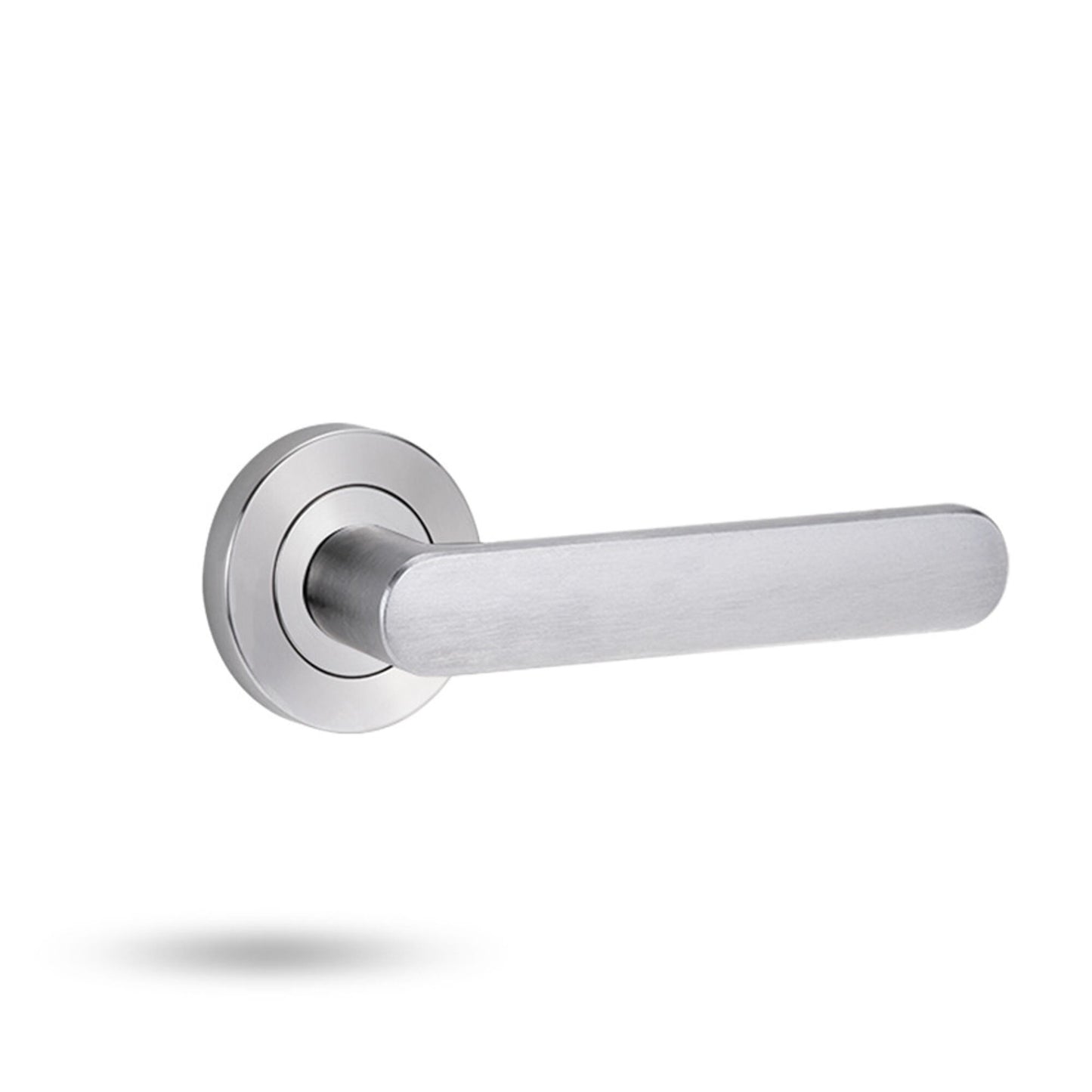 SYMPHONY EXT ROUND ROSE HALF SET & LEVER 106 Satin Chrome