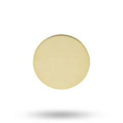 SYMPHONY EXT ROUND ROSE HALF SET & LEVER 131 Polished Brass