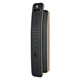 YALE LUNA PRO+ 60MM BACKSET CHAMPAGNE GOLD WITH YALE HOME MODULE CHAMPAGNE GOLD