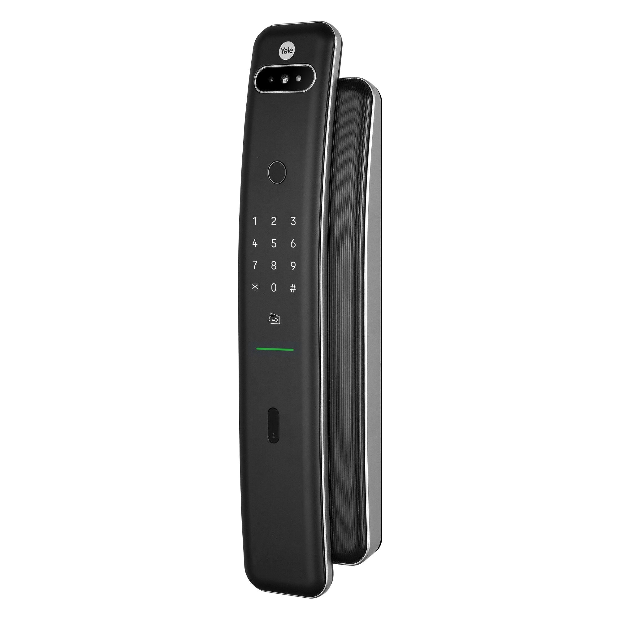 YALE LUNA PRO+ 60MM BACKSET NOVA GRAPHITE WITH YALE HOME MODULE NOVA GRAPHITE